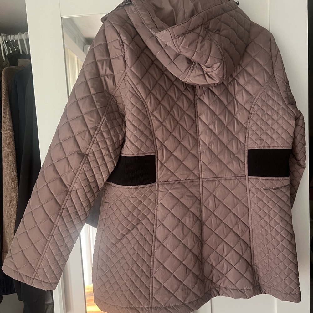 Women’s Calvin Klein Coat - Beige/Taupe color Size Large